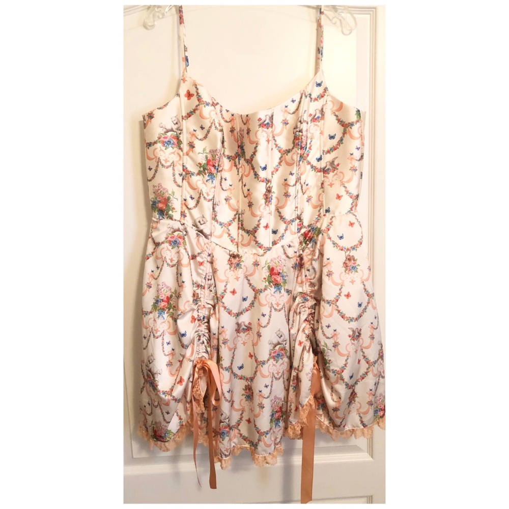 Sugar Thrillz Lush Opulence Corset Dress French Garden Marie Antoinette